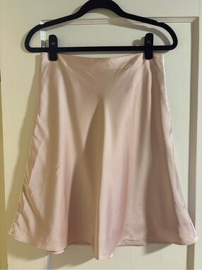 Express Pale Pink A-Line Skirt